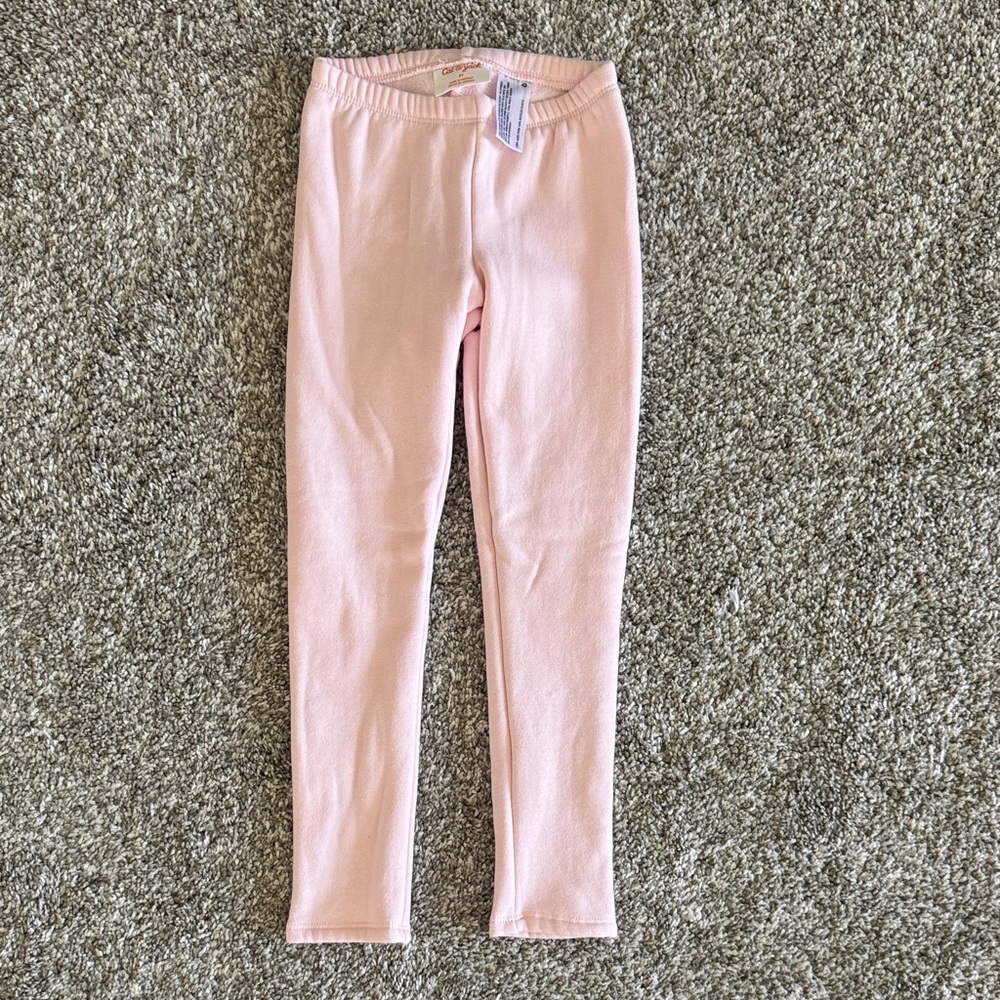 Pink Kids Cozy Leggings